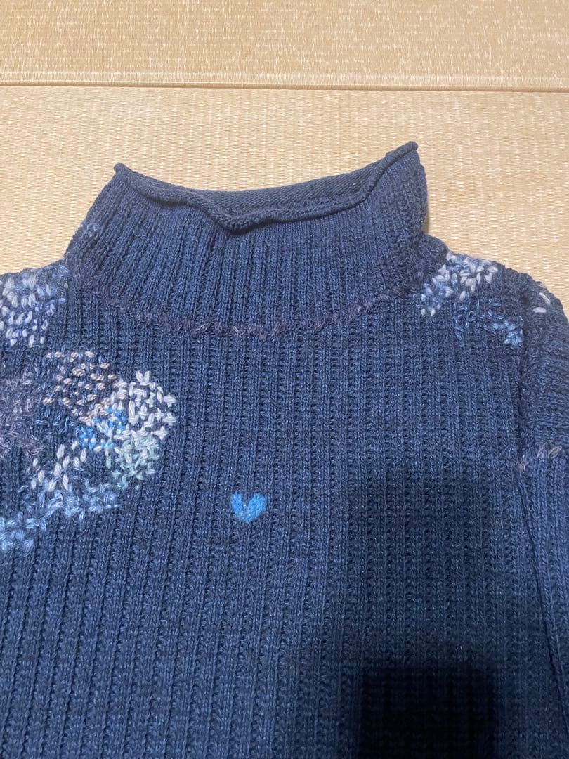 トップス PORTER CLASSIC H/W HEART KNIT 2017AW