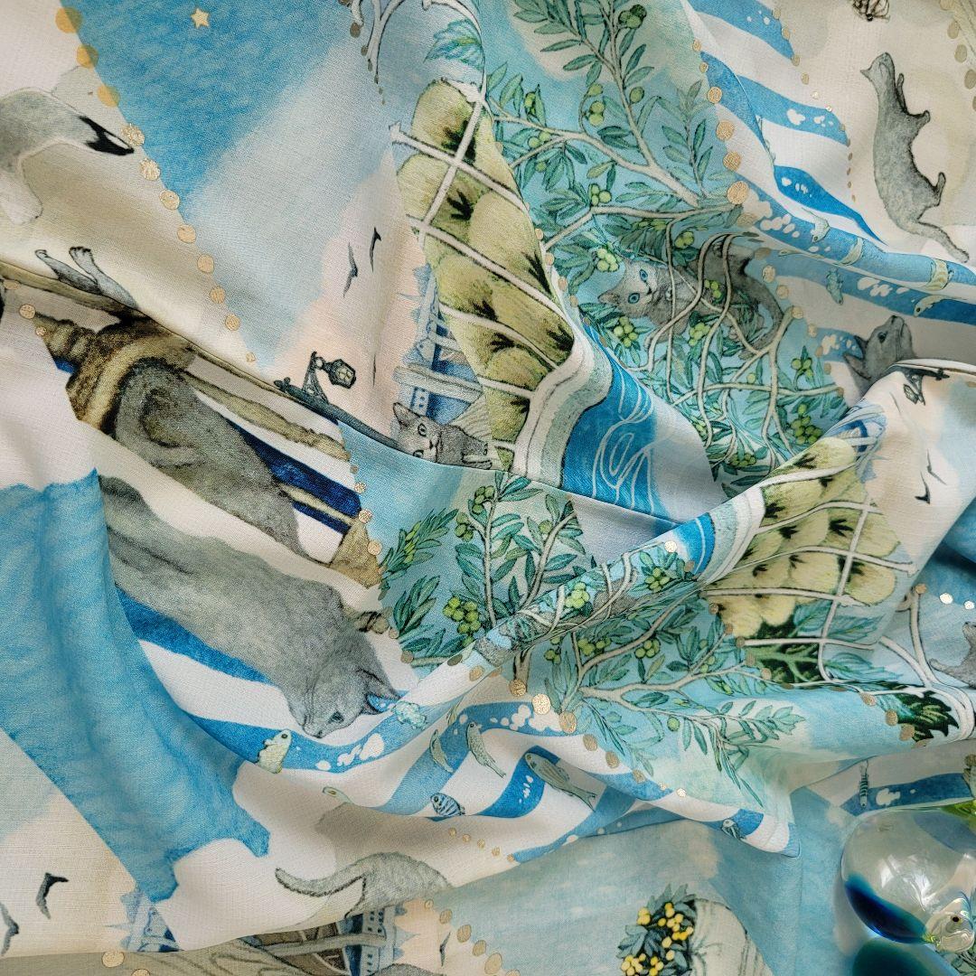 新品　セオアルファ　和風館　フロッタロッサ　浴衣　夏着物　サーシャのお散歩