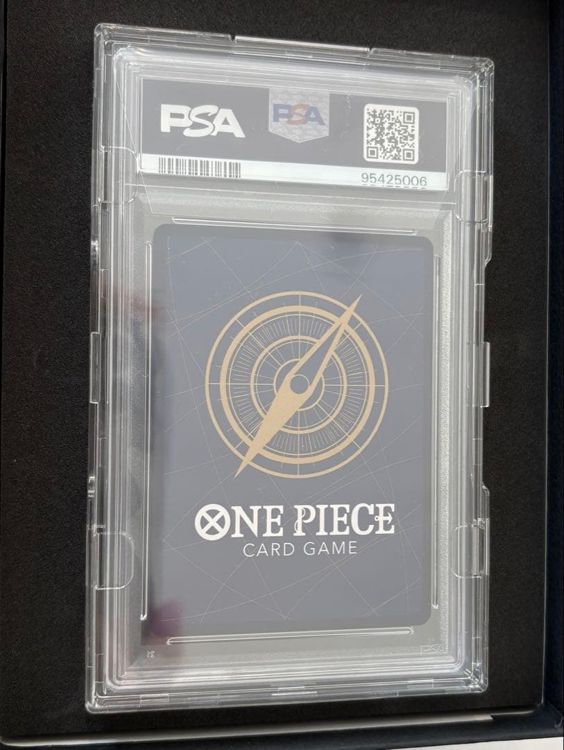 ワンピース中国 ナミ 1周年記念カード　赤ナミPSA10