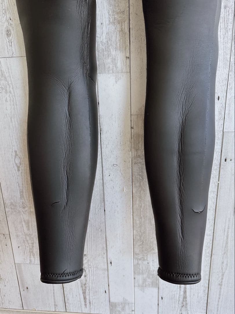 FELLOW セミドライ チェストジップ 5×3mm LB ラバー メンズ 起毛