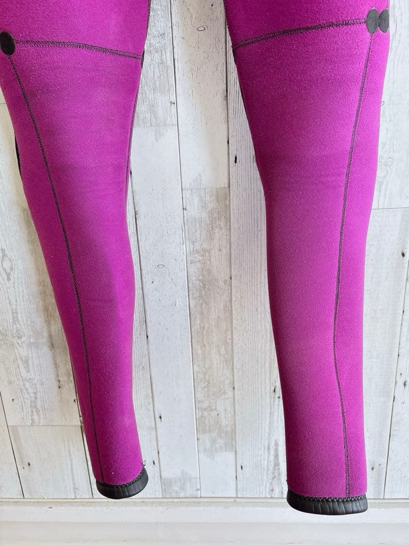 FELLOW セミドライ チェストジップ 5×3mm LB ラバー メンズ 起毛