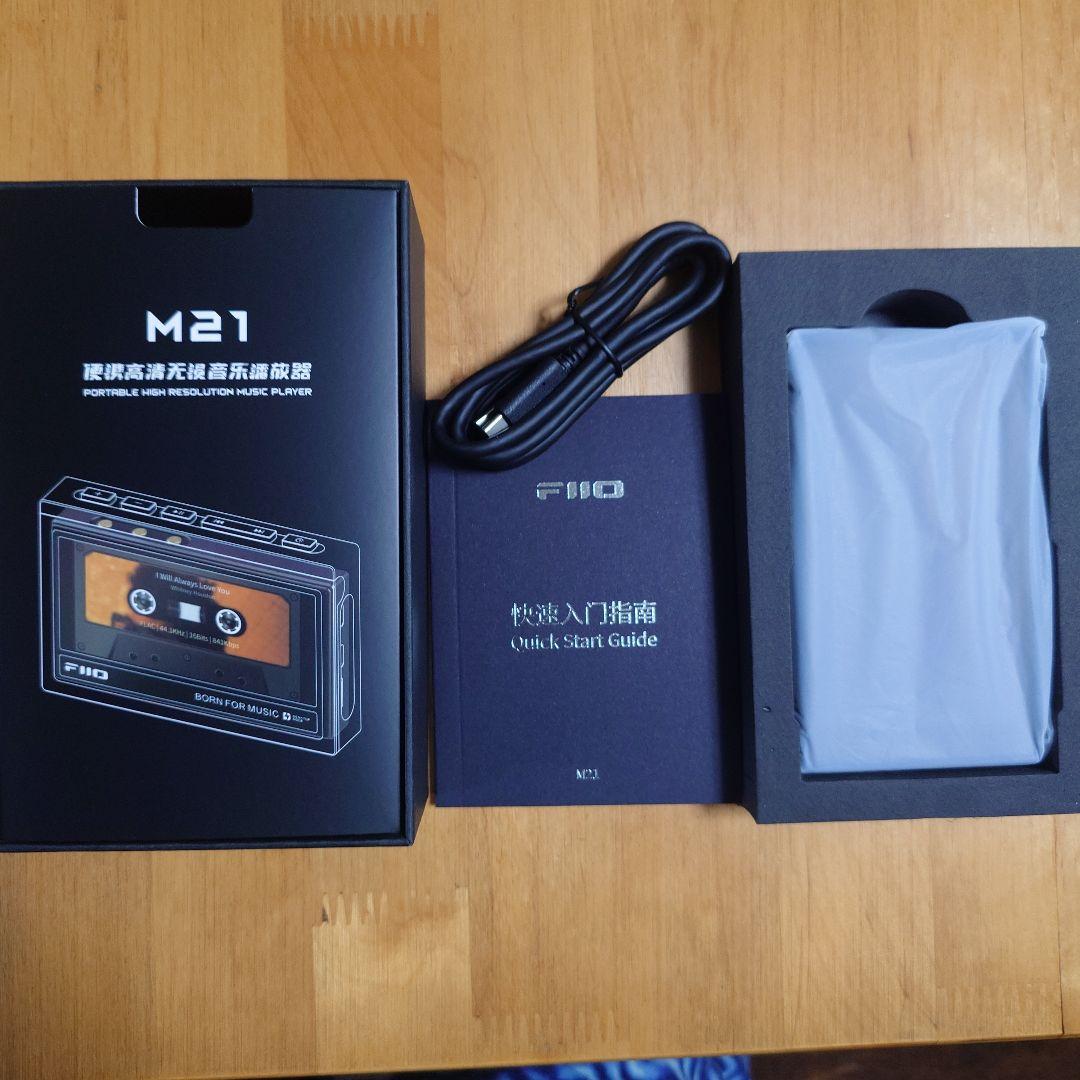 FIIO M21 SK-M21C dark blue 2025年9月購入品