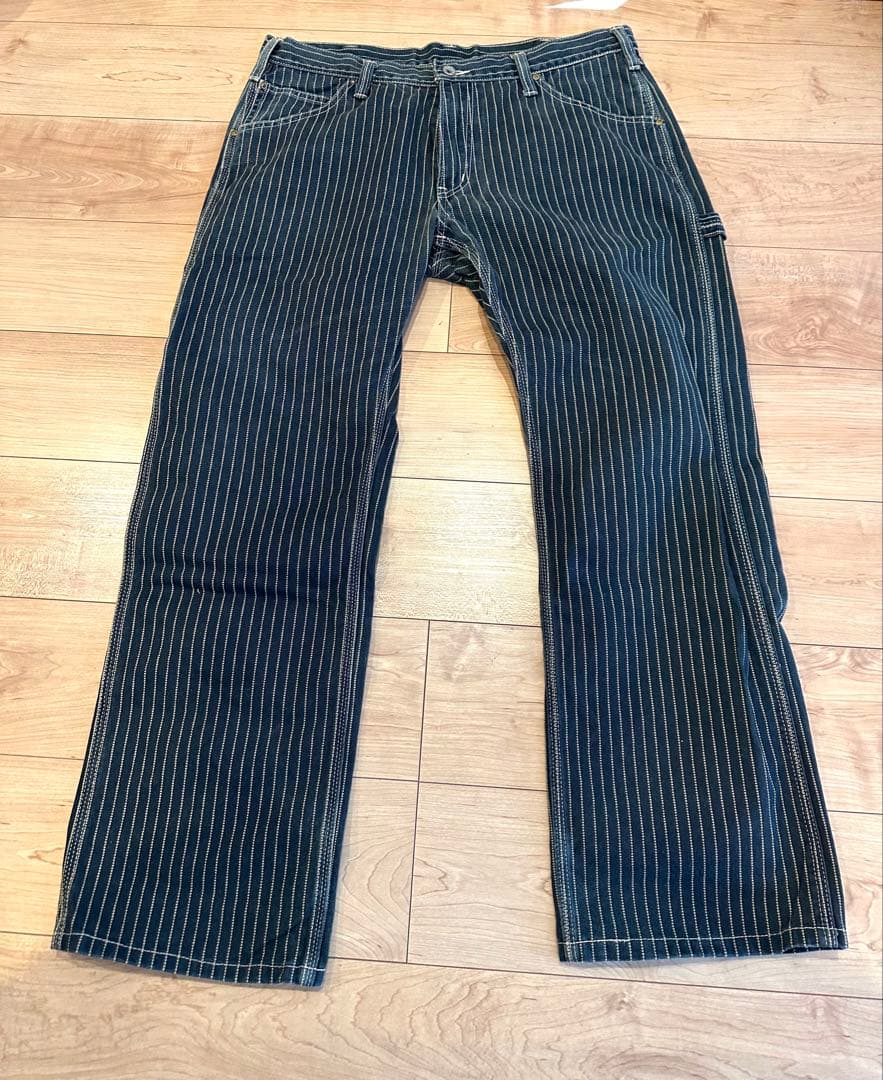 IRON HEART ウォバッシュ ペインター インディゴ ｗ36