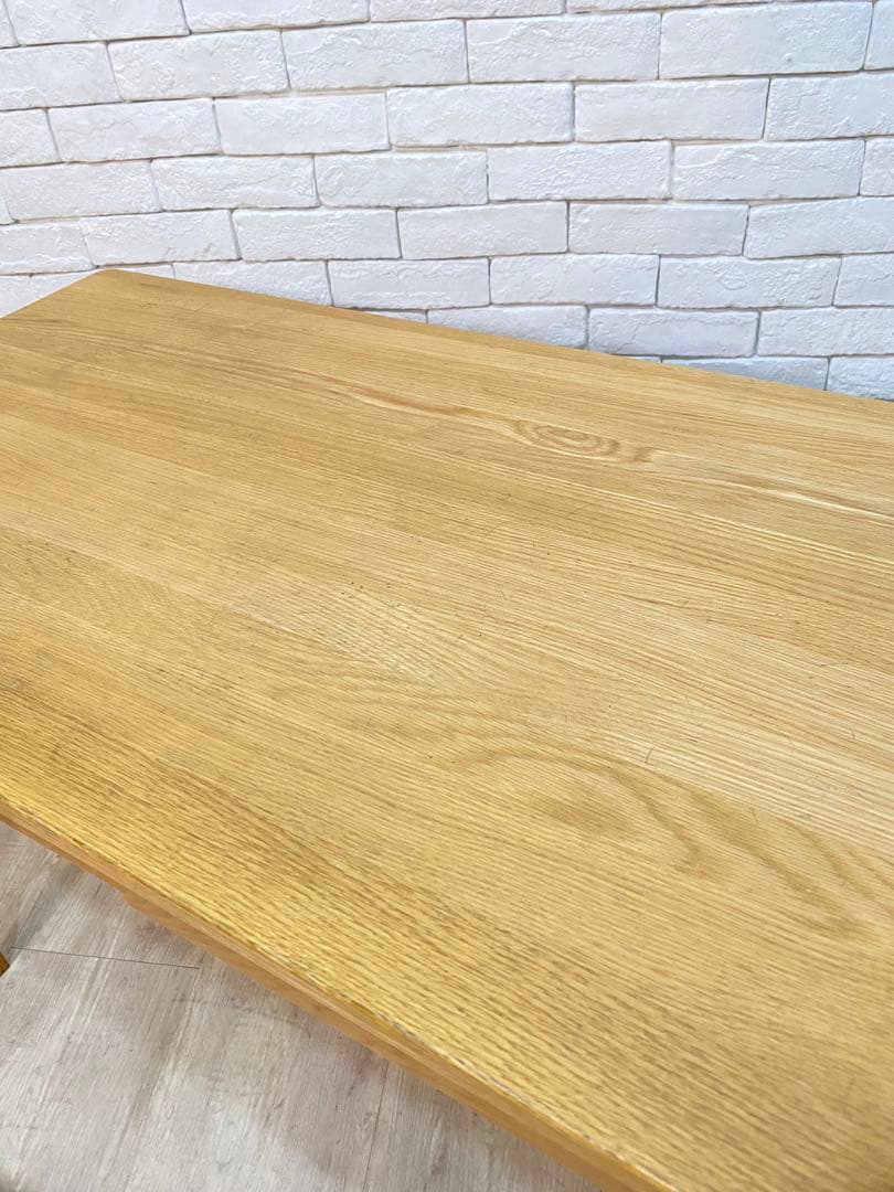 【東京都内23区配送無料】　無印良品 オーク　無垢材　デスク 机