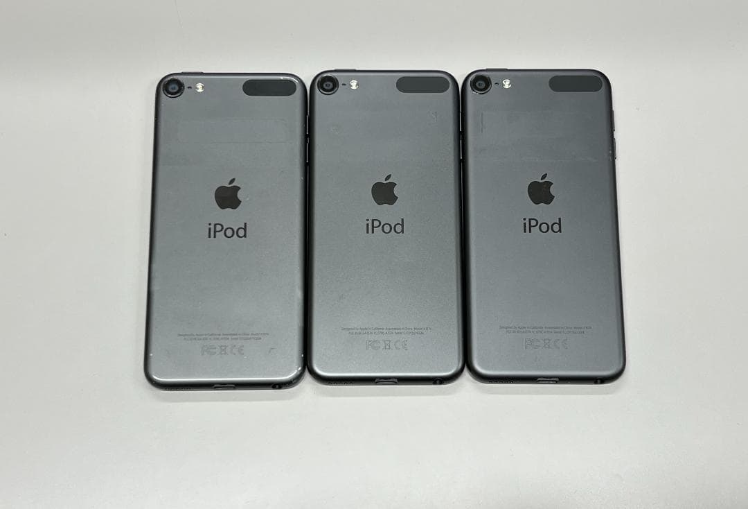 Apple iPod touch 32GB 第6世代 スペースグレイ（中古）3台