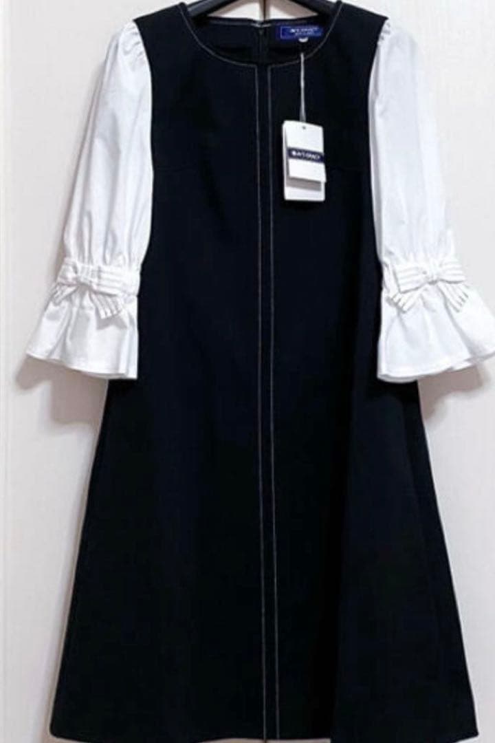 エムズグレイシー リボンブラウス風ワンピース　❤️ 42