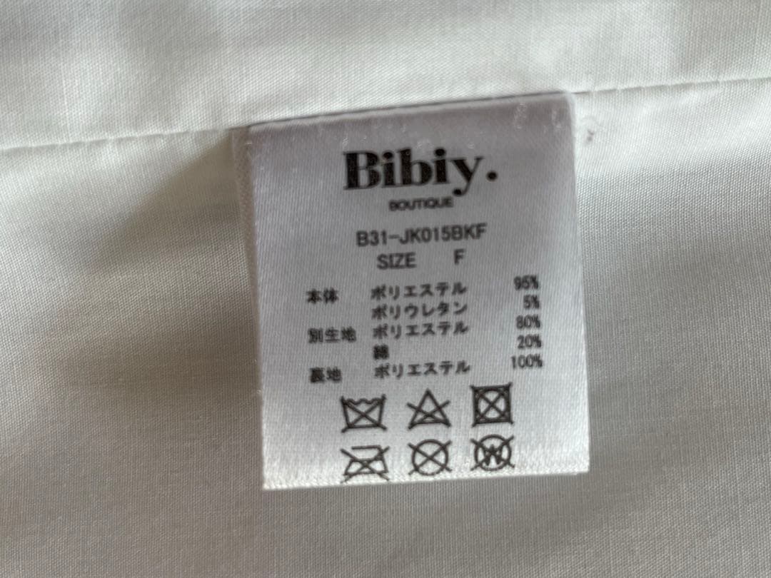 Bibiy BIBIY. JEWEL JACKET 定価¥25,000