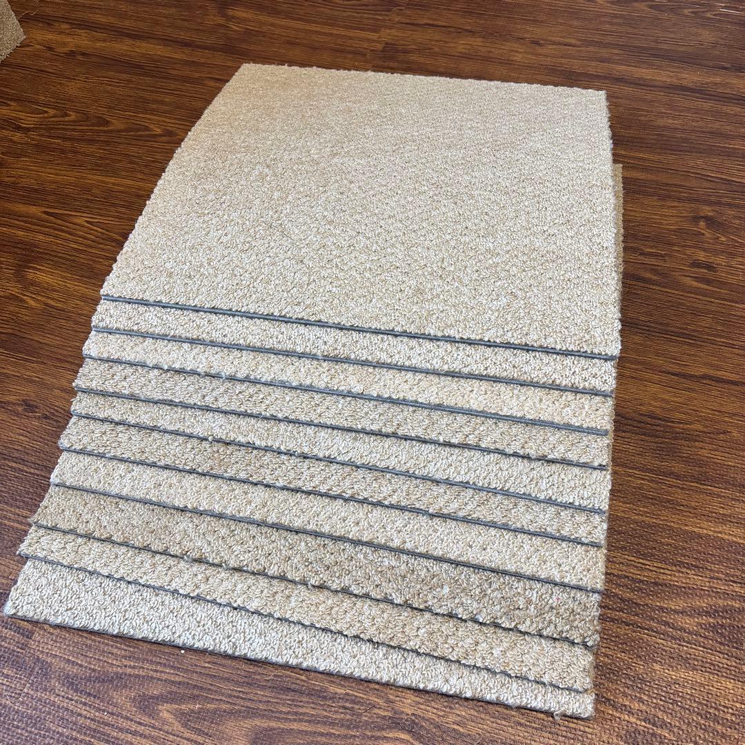 【真空管アンプ】静床ライト　防音　マット　ライトブラウン　40枚