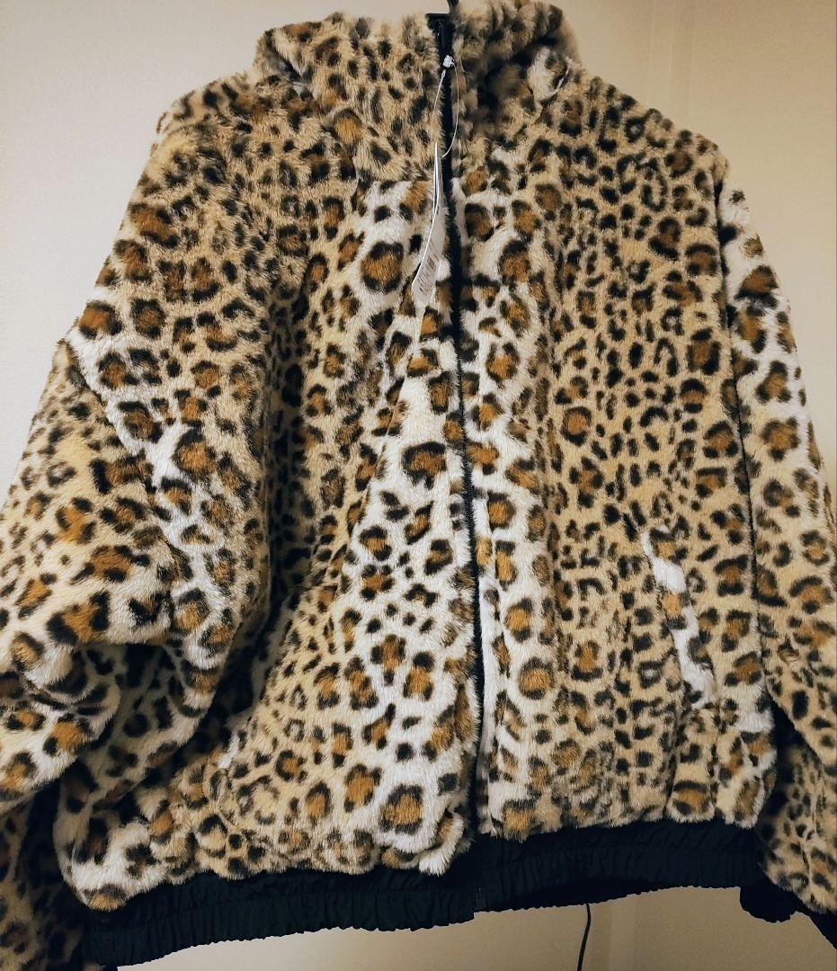 スカラー（scolar）キノコ×レオパード柄リバーシブルブルゾン