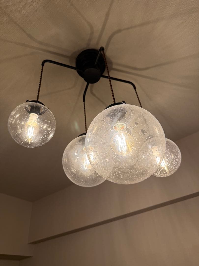 クラッシュゲート　オレリア　4灯シーリングライト