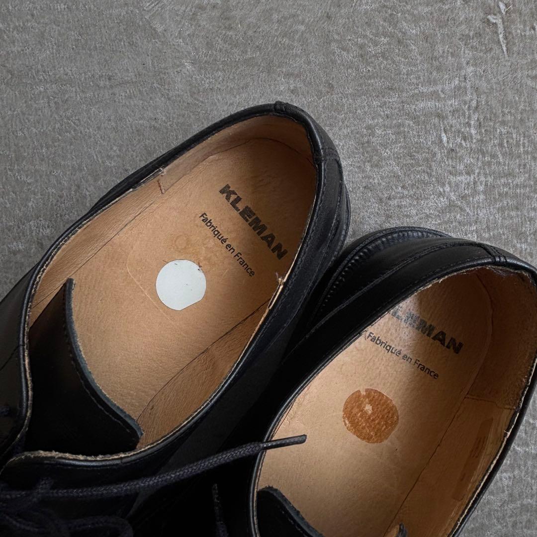※TAKUさま専用　KLEMAN FRODAN 41サイズ ブラックレザー