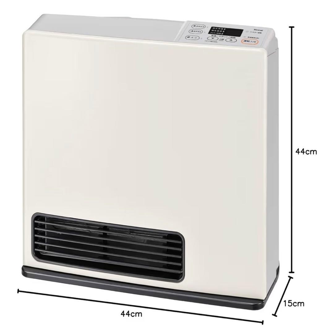 Rinnai ガスファンヒーター SRC-365E プロパンガス ガスコード付属