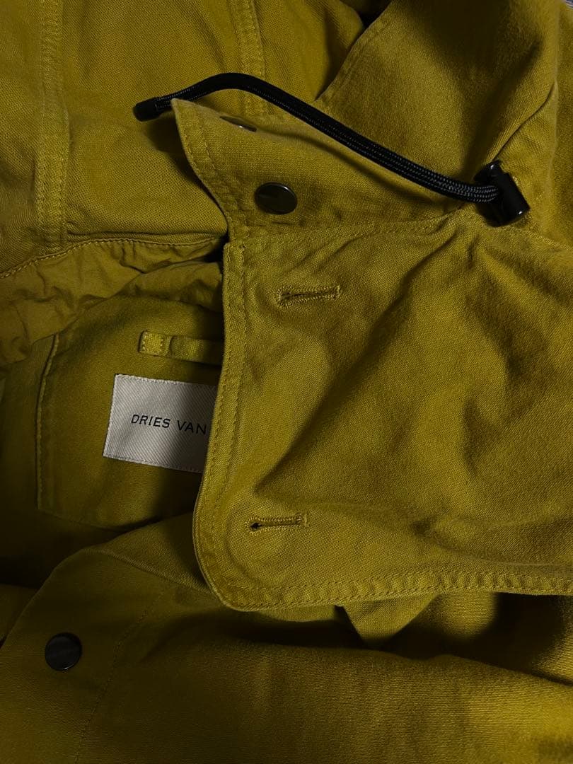 試着のみ　24aw dries van noten モッズコート