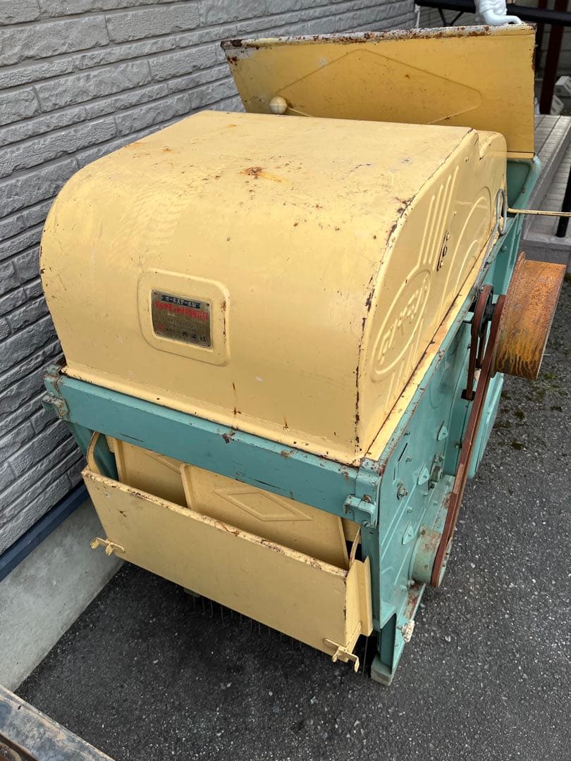 ダイヤモンド　脱穀機　昭和レトロ　アンティーク