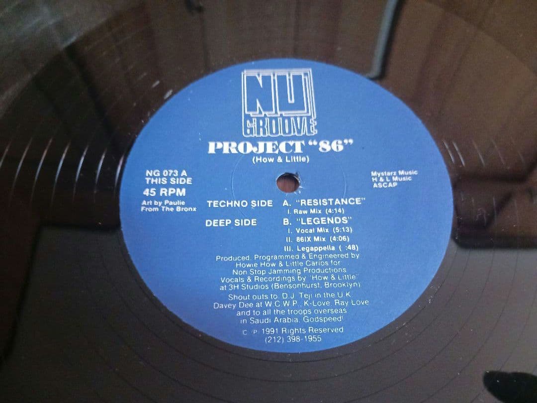 NU GROOVE LABEL《レコード》12インチ盤9枚セット まとめ売り