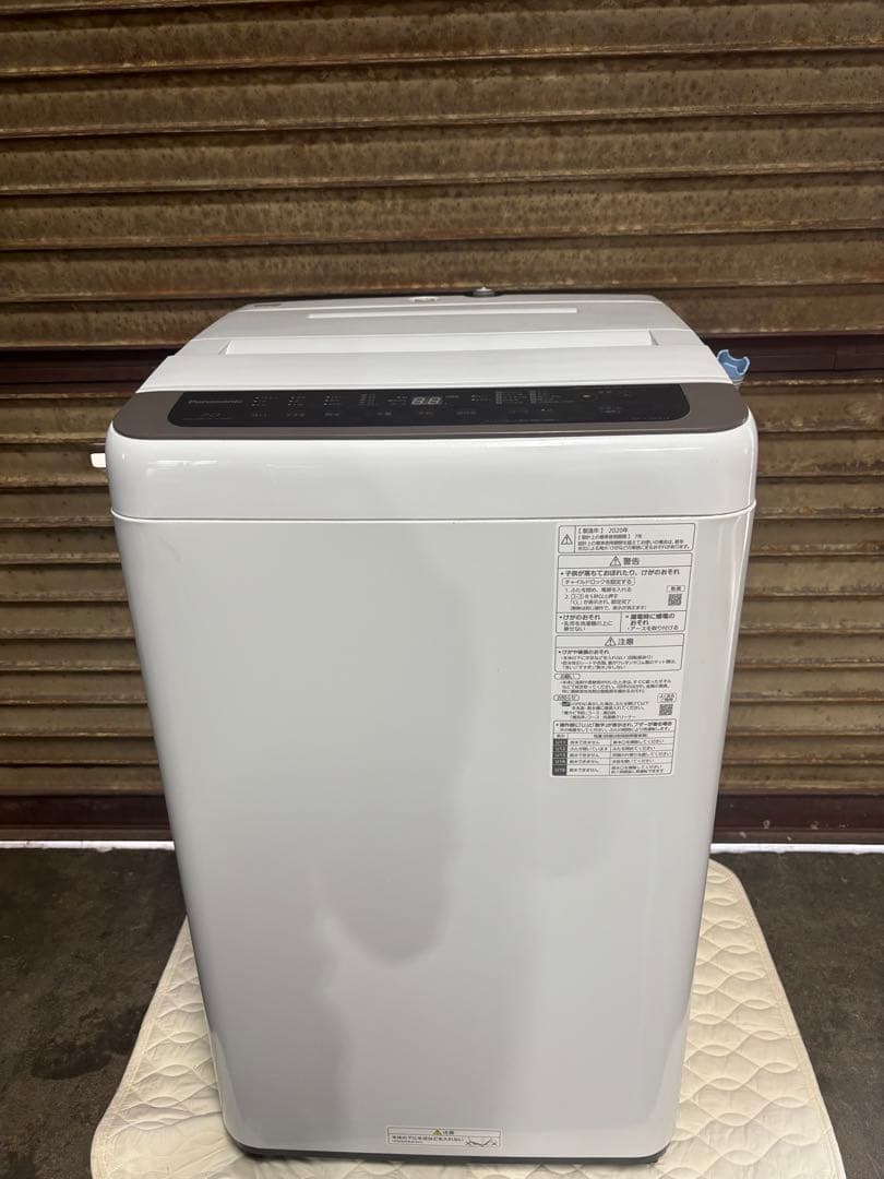 パナソニック 洗濯機 7.0kg NA-F70PB13 2020年製