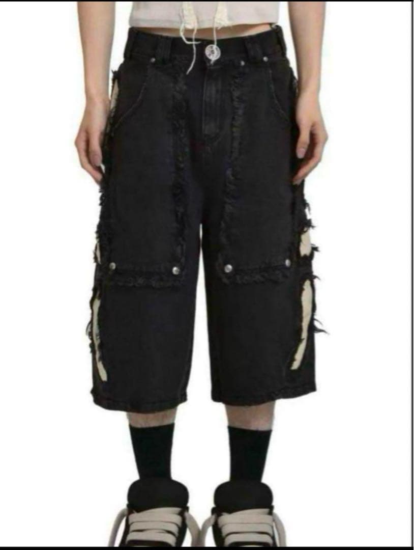 skoot UNDERWORLD JORTS / BLK ハーフパンツ