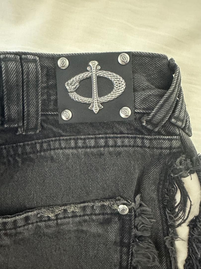 skoot UNDERWORLD JORTS / BLK ハーフパンツ