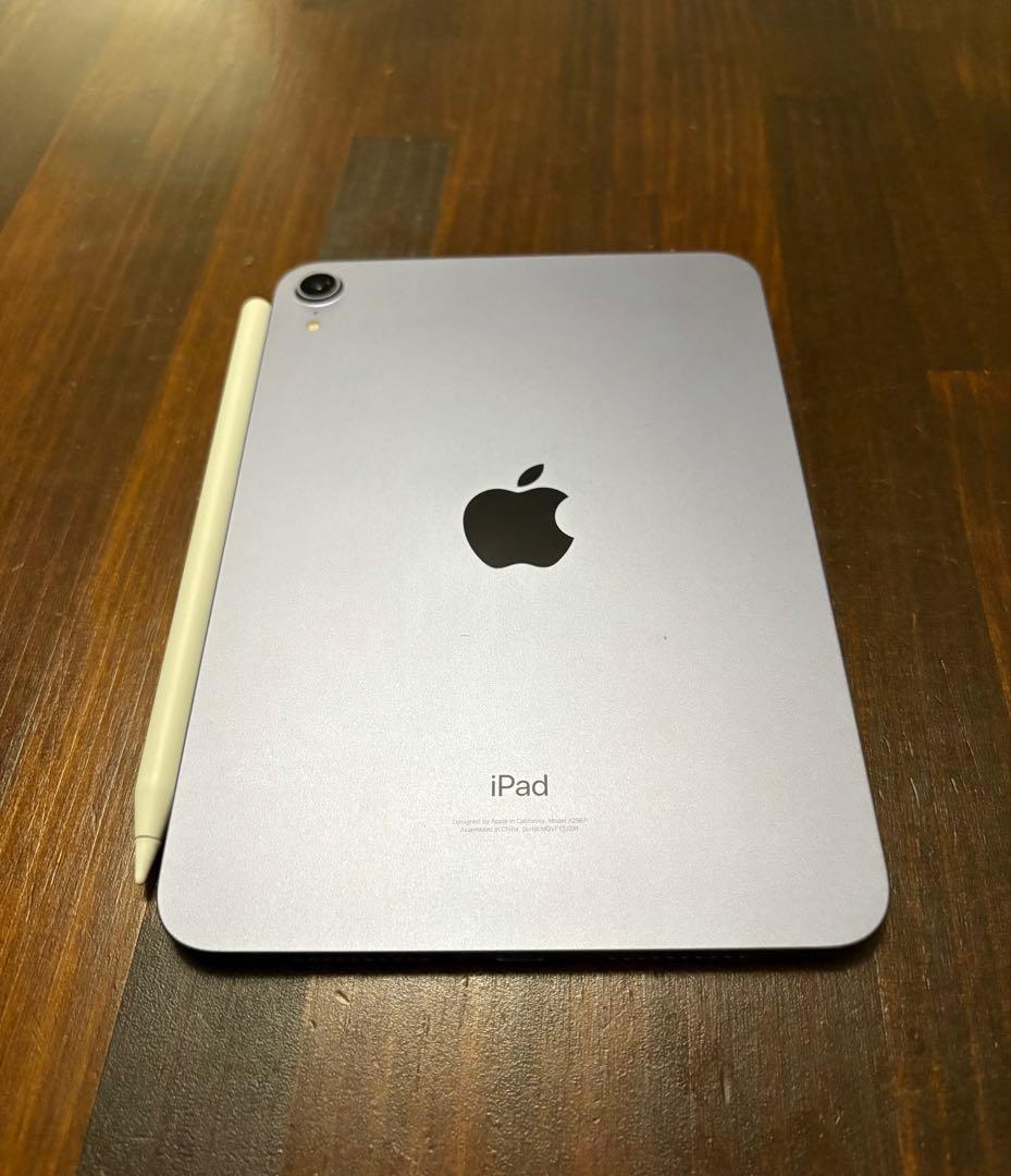 iPad mini6 Wi-Fi 64GB パープル + Pencil