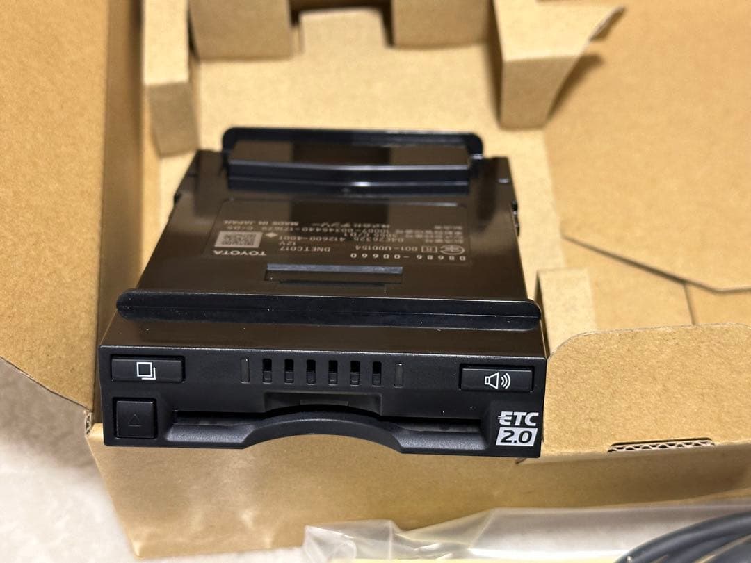 新品　トヨタ純正ETC2.0 光ビーコン　ナビ連動08685-00680