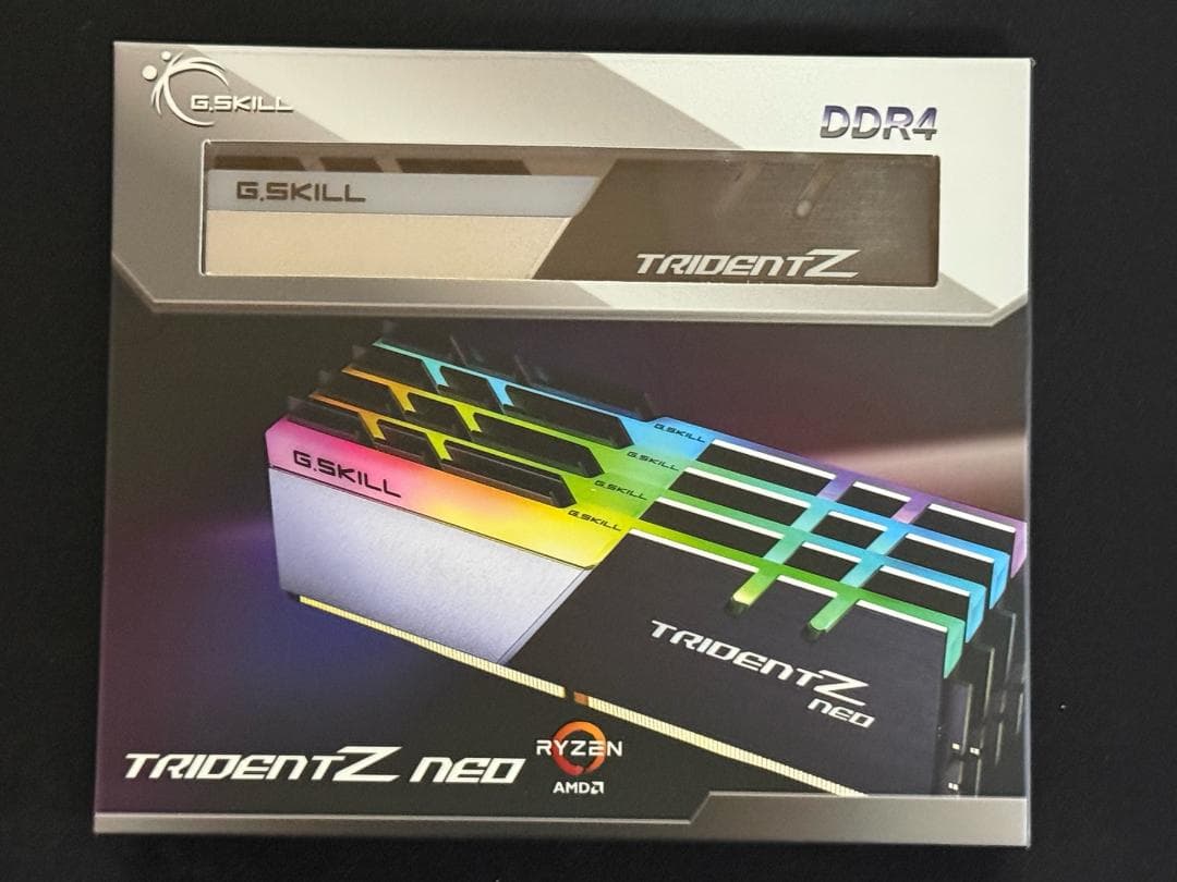 メモリー G.Skill DDR4 TridentZ Neo DDR4-3200 64GB