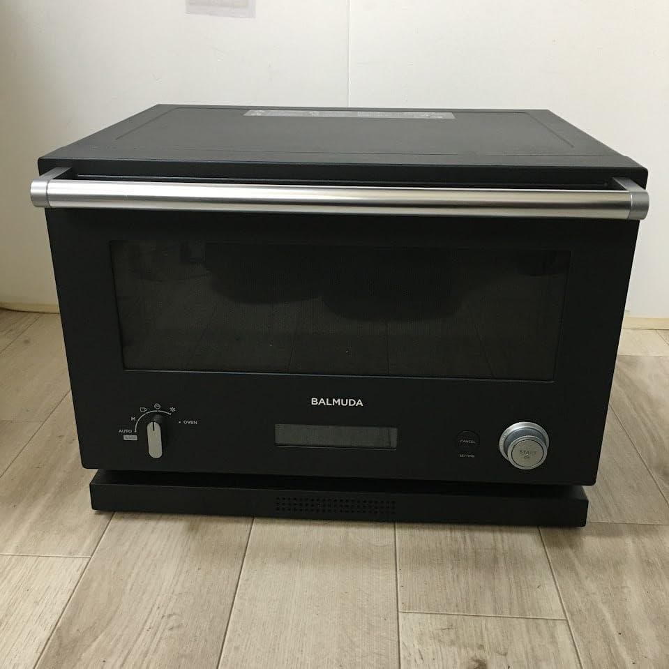 【AJ】BALMUDA K04A-BK オーブンレンジ The Range ★