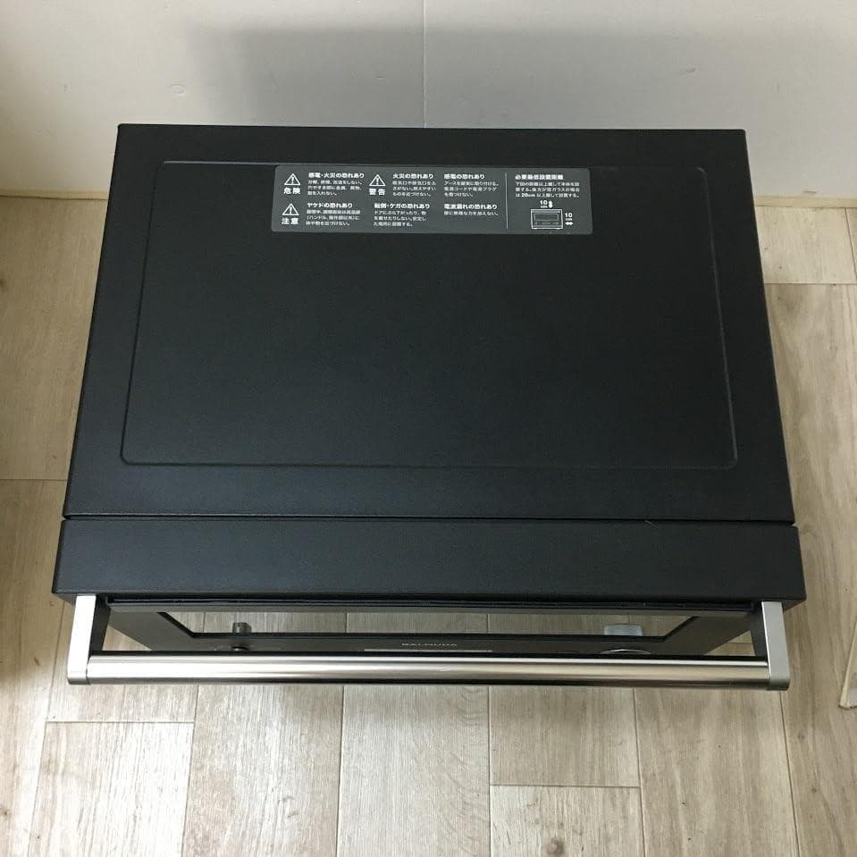 【AJ】BALMUDA K04A-BK オーブンレンジ The Range ★