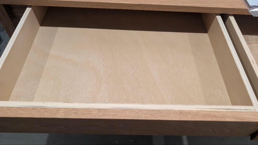 無印良品 木製デスク オーク材