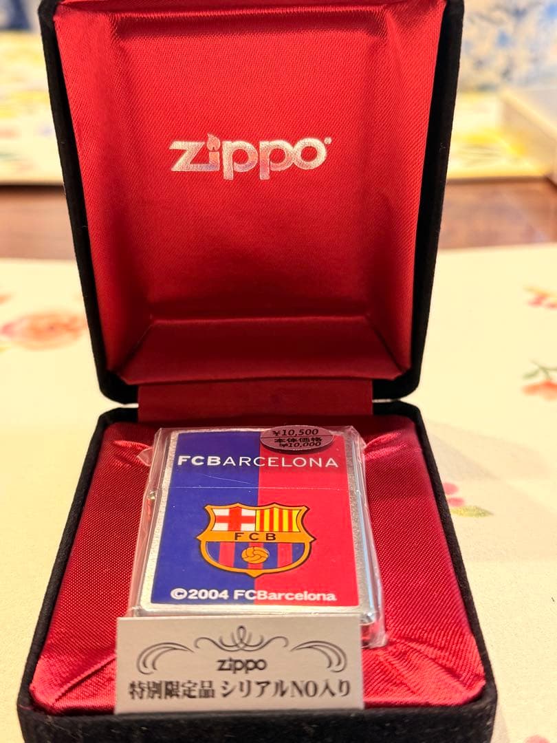 FC Barcelona バルセロナ　限定 Zippoライター