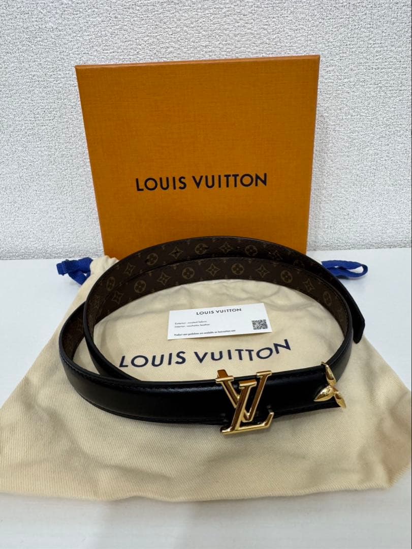 ルイヴィトン ベルト・プリティーLV 20MM リバーシブル