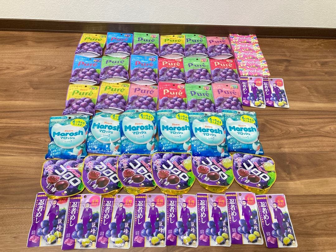 【Ｋちゃん】　お菓子まとめ売り (4) グミ・しょっぱい系お菓子まとめ売り