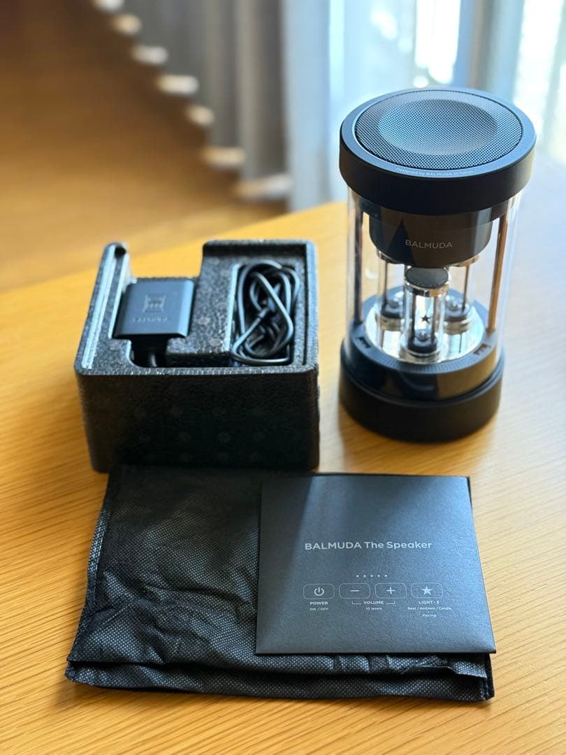 スピーカー・ウーファー BALMUDA The Speaker Balck