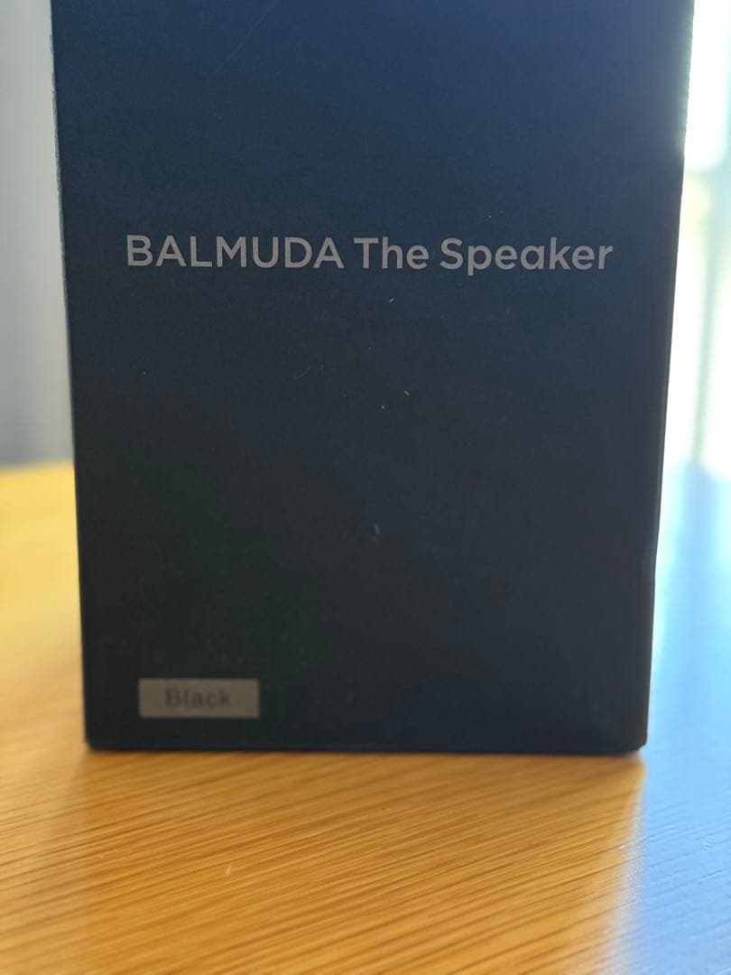 スピーカー・ウーファー BALMUDA The Speaker Balck