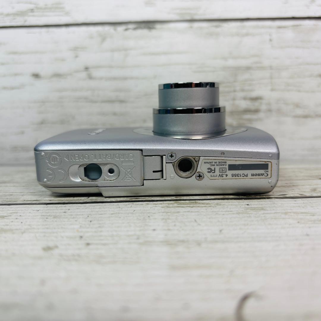 【動作良好】CanonデジタルカメラIXY DIGITAL 110IS シルバー