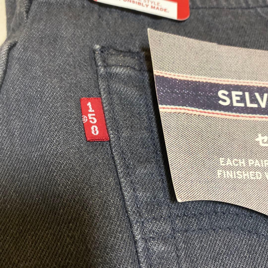 新品未使用LEVI'S 501 セルビッジデニム ブラック