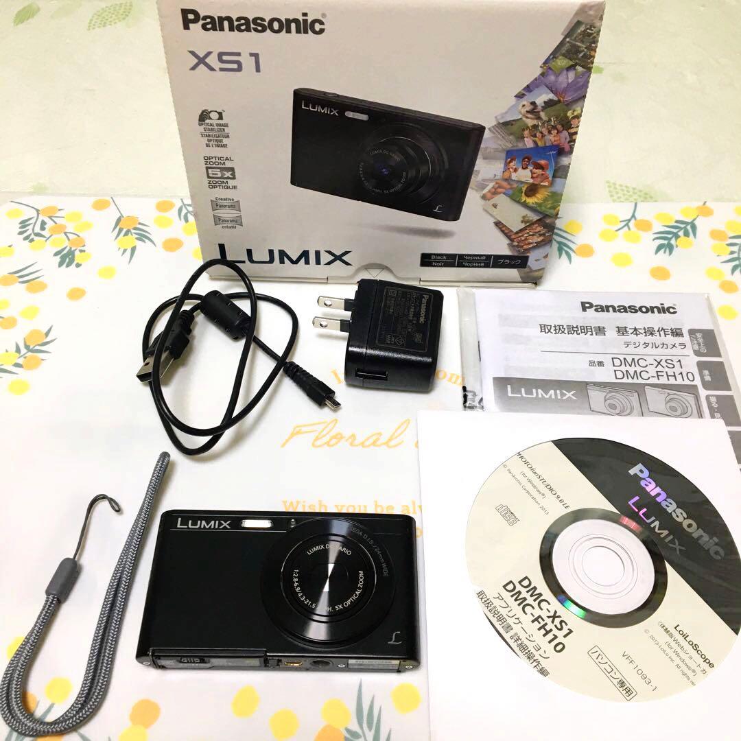 Panasonic LUMIX DMC-XS1／コンパクトデジカメ ブラック