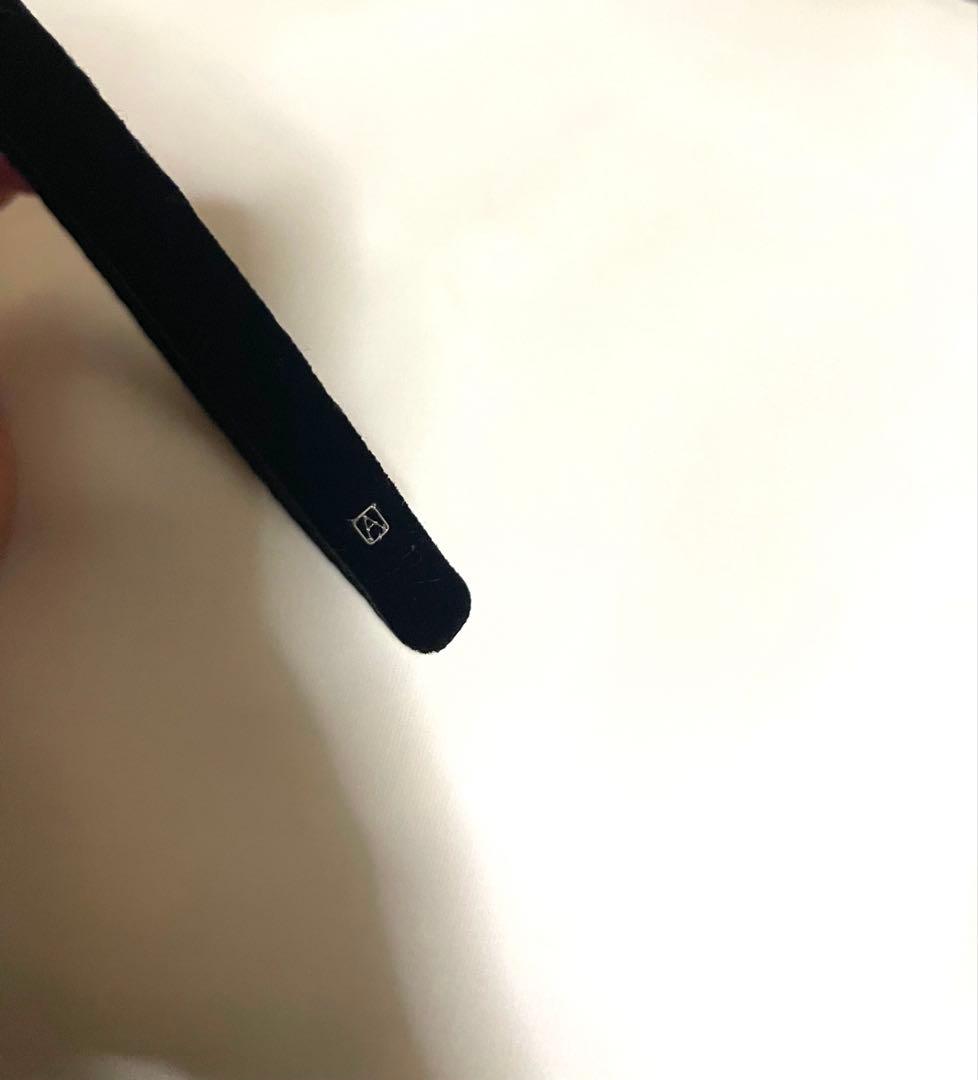 アレクサンドル ドゥ パリ　カチューシャ　ブラック