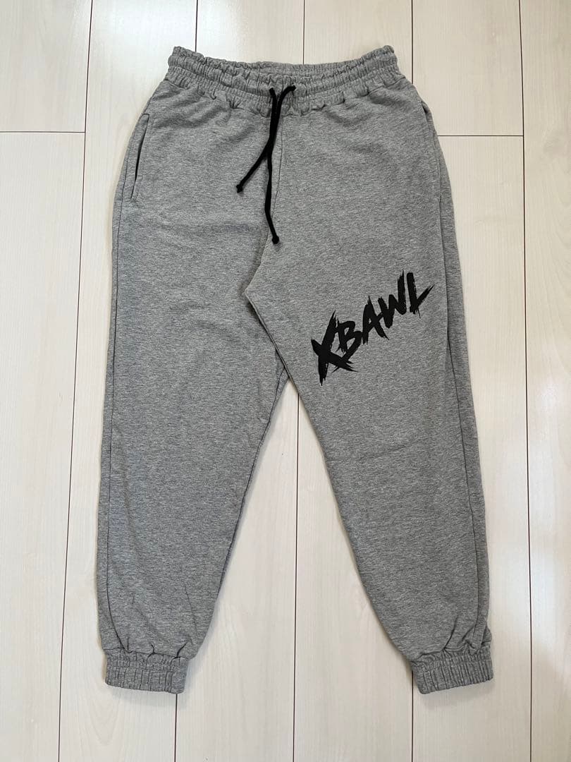 bowl ボウル　パンツ　グレー にゃんこ