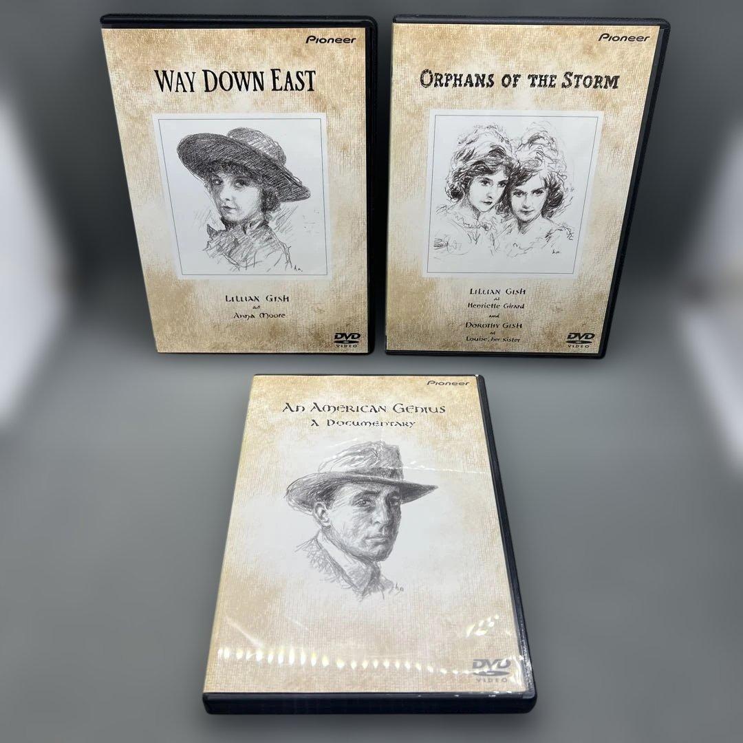 D.W.Griffith D・W・グリフィス傑作選 DVD7枚組
