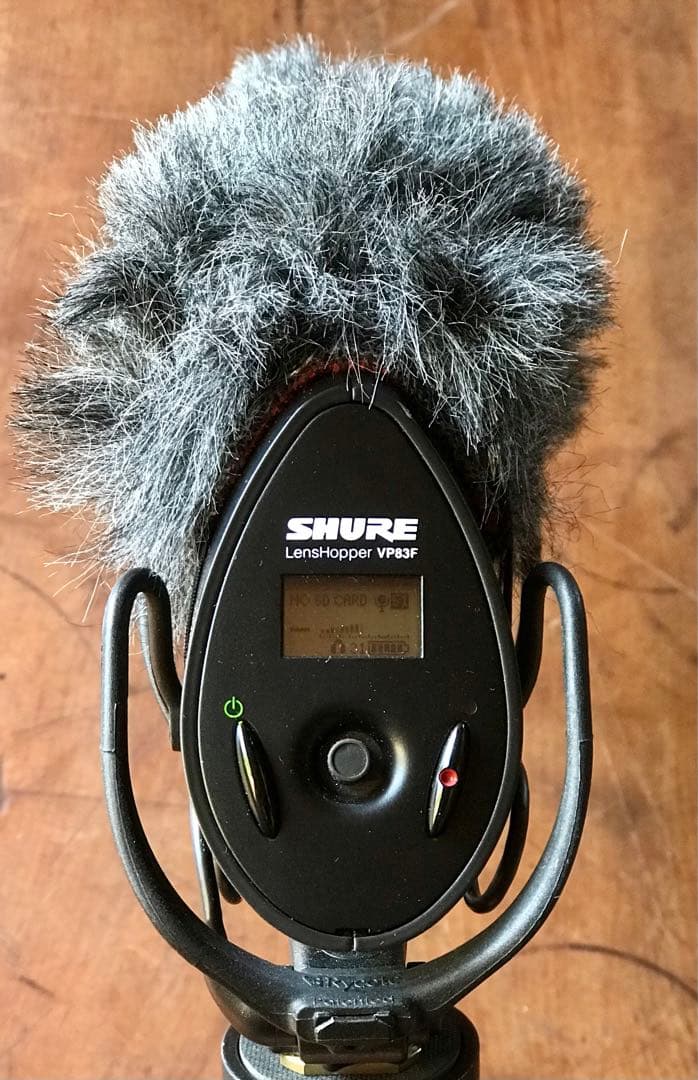 y.i　SHURE VP83F カメラマウント　マイクロホン