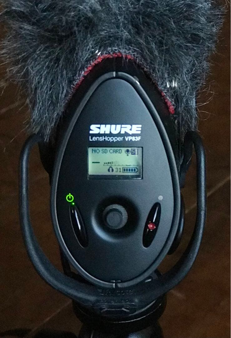 y.i　SHURE VP83F カメラマウント　マイクロホン