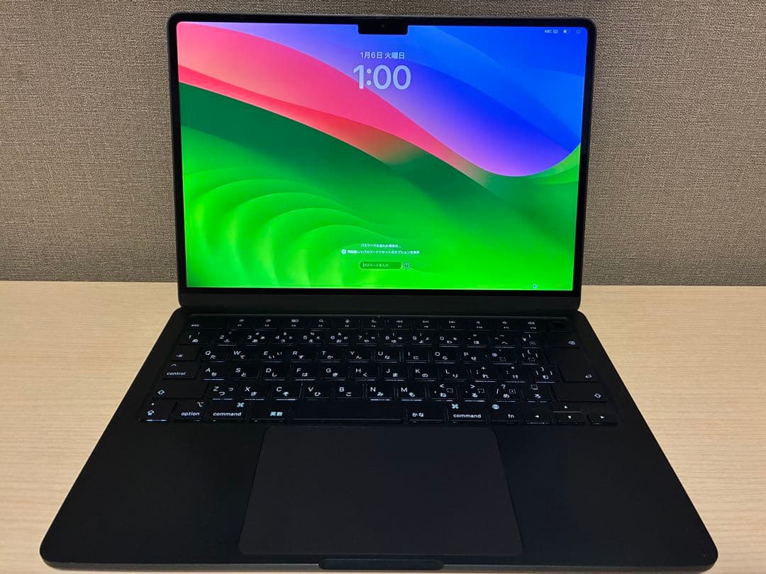 MacBook Air m2 2022 8GB 256GB ミッドナイト