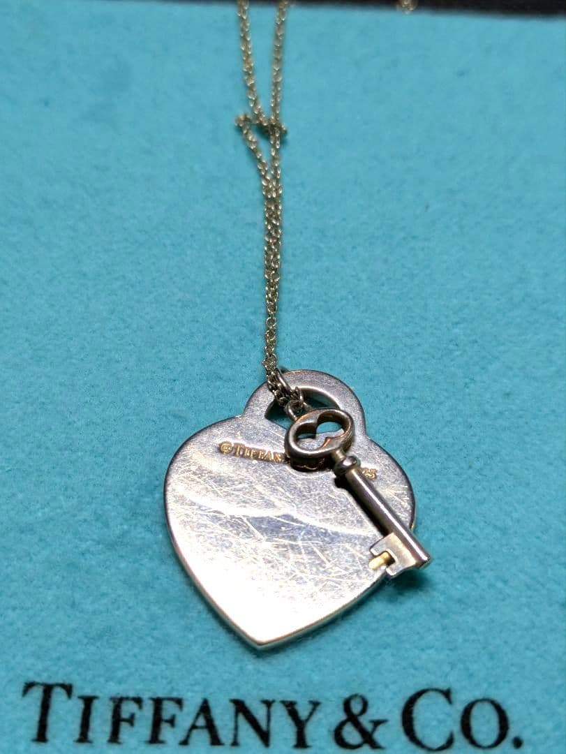 TIFFANY ティファニー ネックレス リターントゥ ハート キー 925