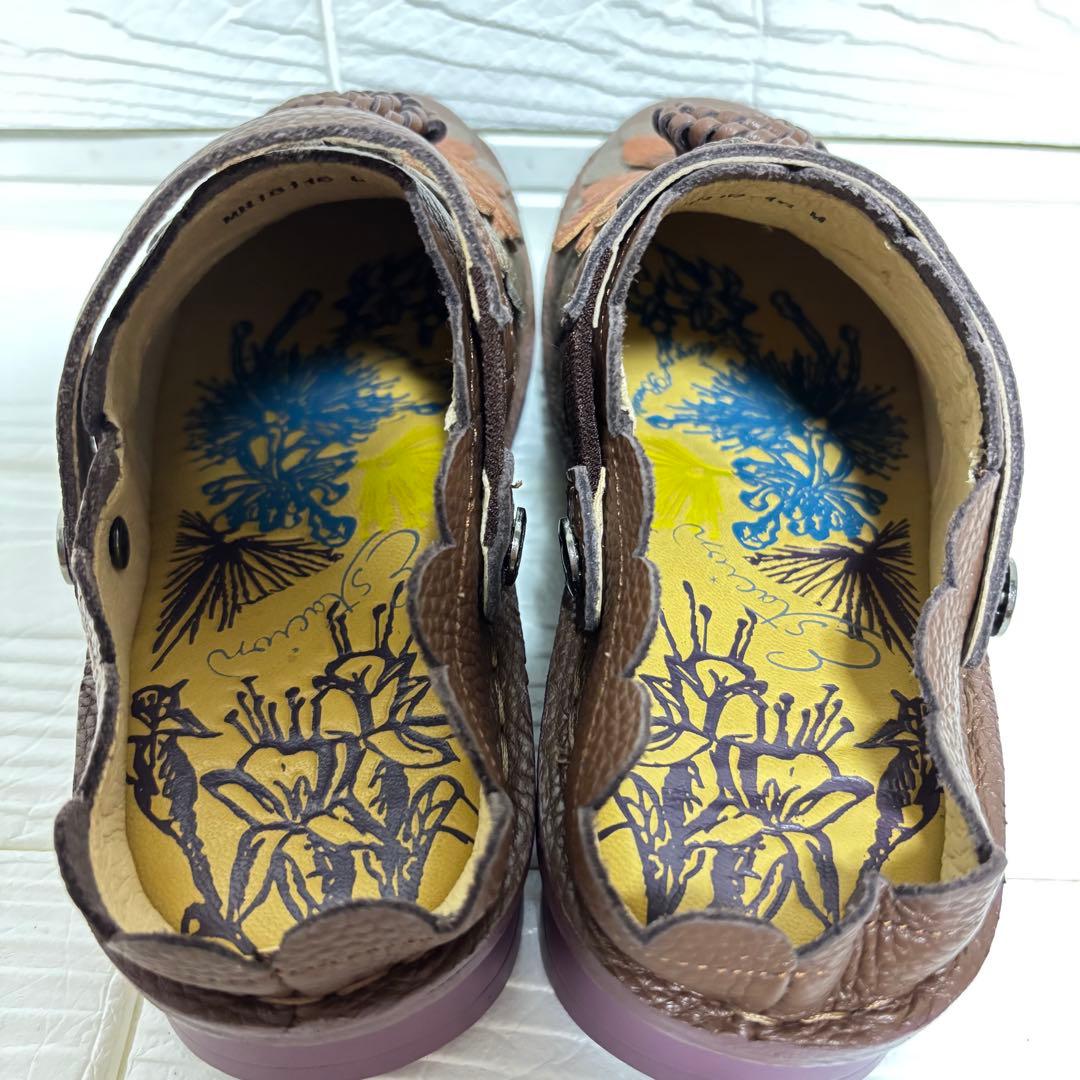 【訳あり新品】エスタシオン サンダル 花モチーフ メリージェーン M 23.5