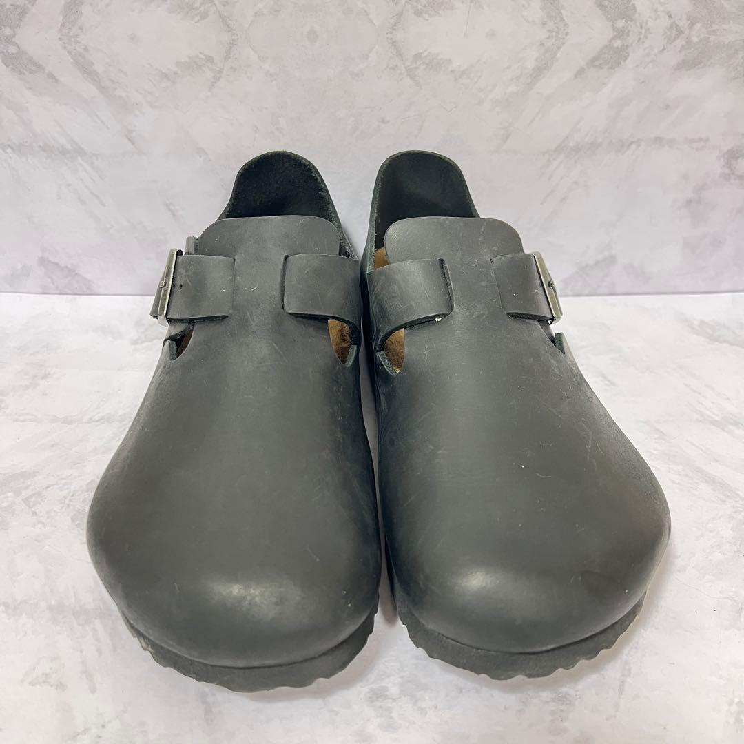 ❣️美品❣️ビルケンストック ロンドン オイルドレザー 黒 42 27cm