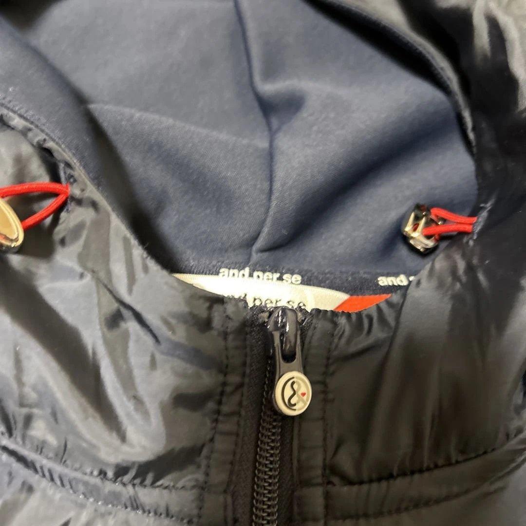 and per se アンパスィ フーディ パーカーブルゾン