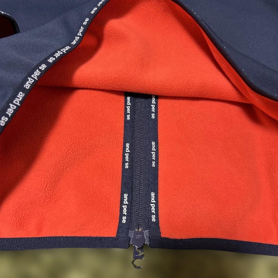 and per se アンパスィ フーディ パーカーブルゾン