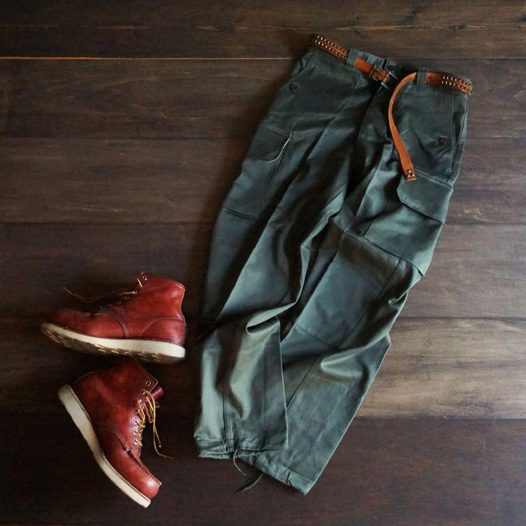 実物　フランス軍M-64カーゴパンツ 《デッドストック》