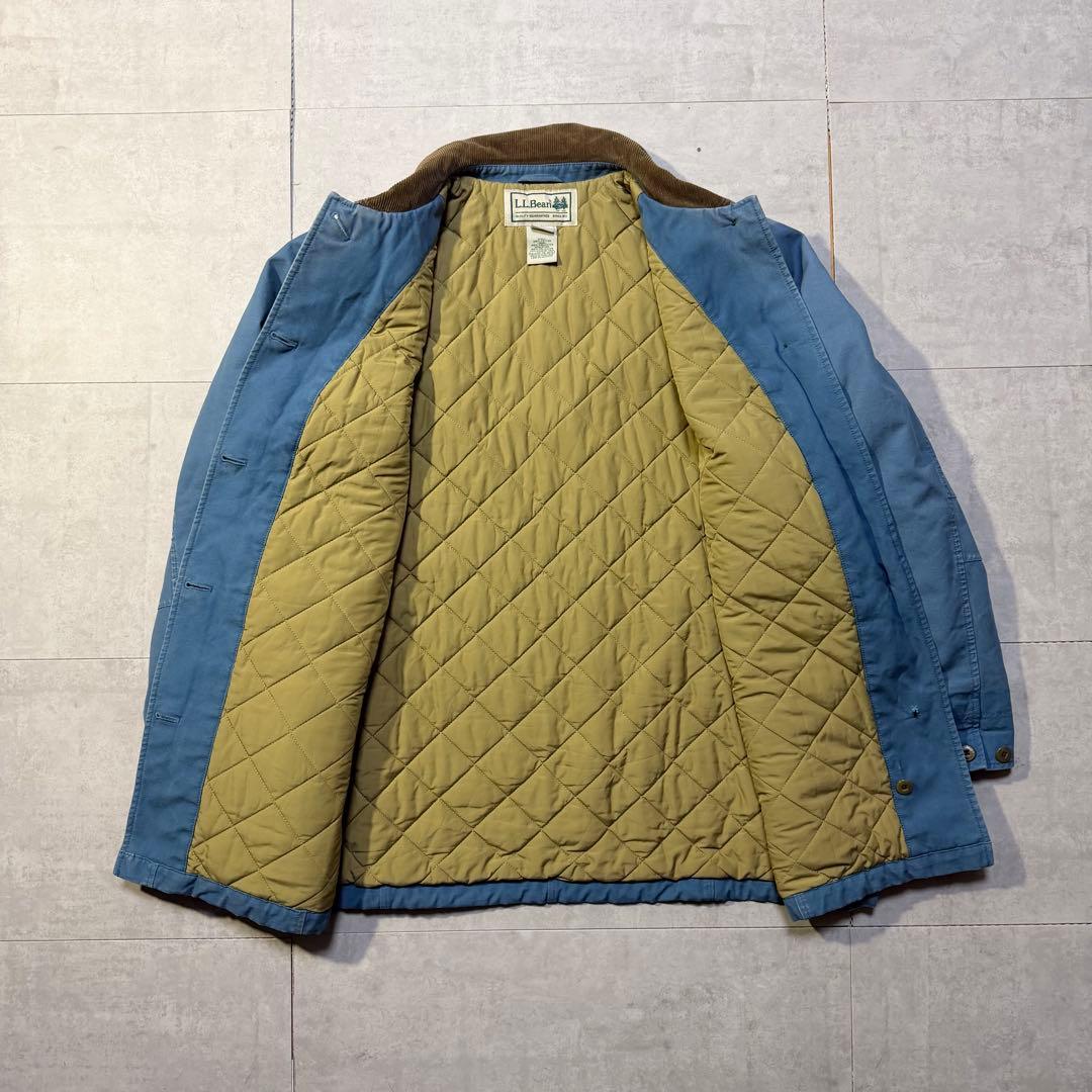 L.L.BEAN フィールドコート ハンティングジャケット 襟コーデュロイ 中綿