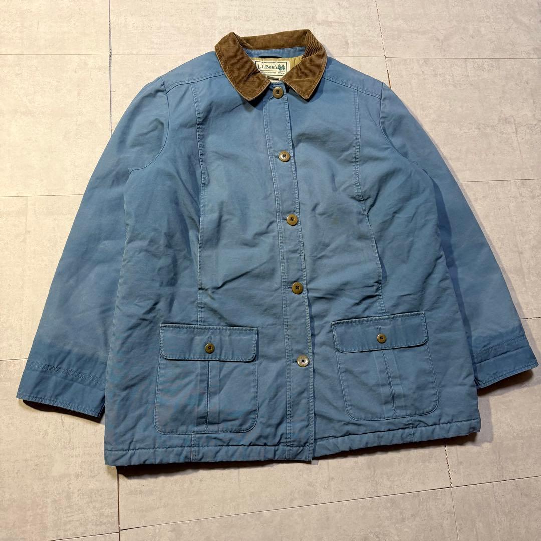 L.L.BEAN フィールドコート ハンティングジャケット 襟コーデュロイ 中綿
